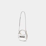 Biker Purse - Casablanca - Leather - Silver