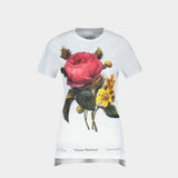 Flower Peru' T-Shirt - Vivienne Westwood - Cotton - White