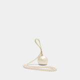 Pearl Crossbody Dim Sum - Simone Rocha - Synthetic Leather - Ivory