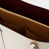 Perry Tote Bag - Tory Burch - New Ivory - Leather