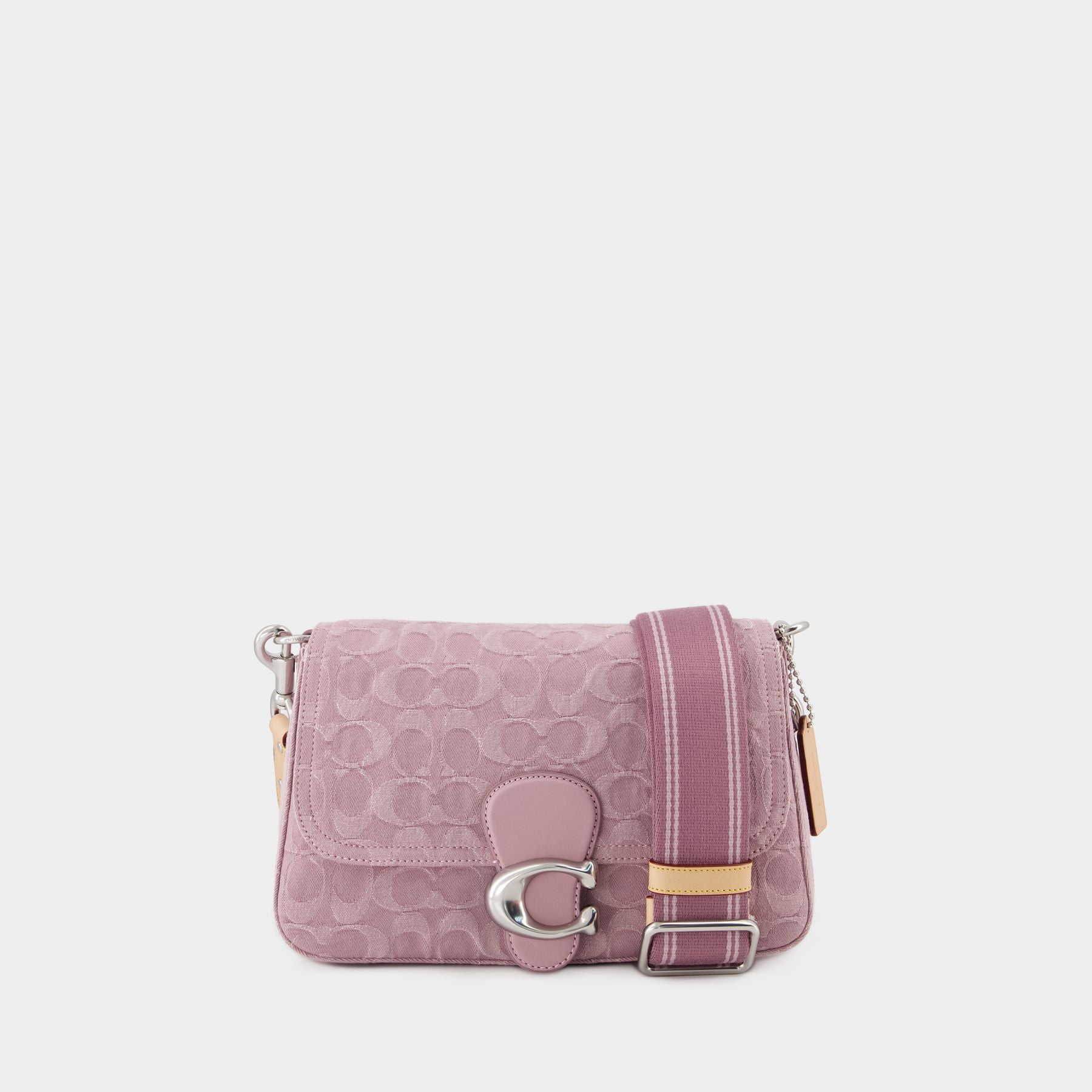 Soft Tabby Crossbody bag - Coach - Canvas - Mauve