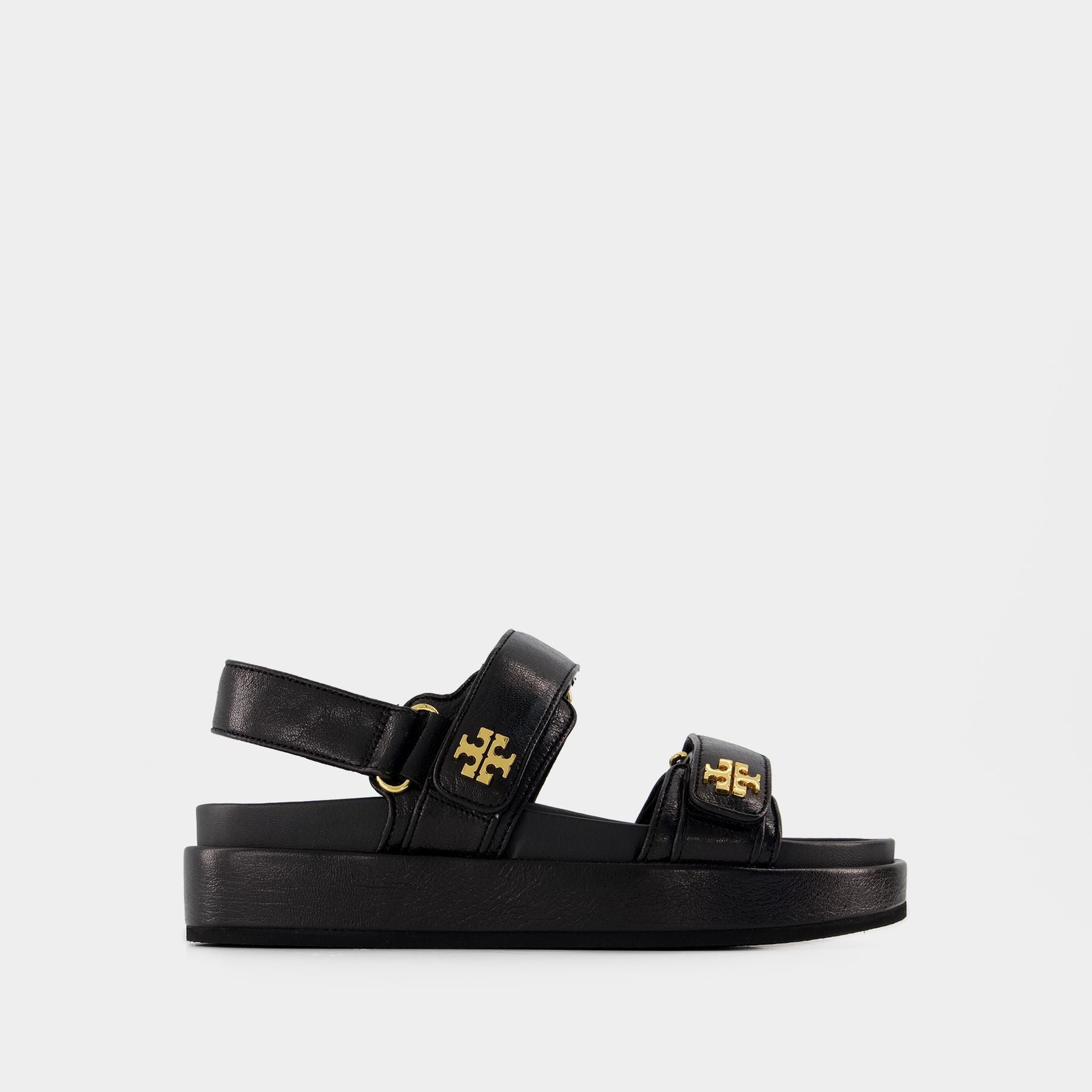 Kira Sport Sandals Tory Burch Leather Black - Main Image