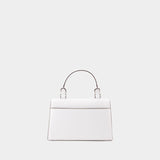 Trend Spazzolato Mini Bag - Tory Burch - Leather - White