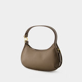 Eve Hobo Bag - Coach - Leather - Dark Stone