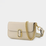J Marc Mini Hobo Bag - Marc Jacobs - Cloud White - Leather
