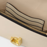 J Marc Mini Hobo Bag - Marc Jacobs - Cloud White - Leather