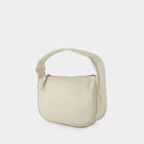 Pushlock Mini Hobo Bag - Marc Jacobs - Cloud White - Leather