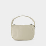 Pushlock Mini Hobo Bag - Marc Jacobs - Cloud White - Leather