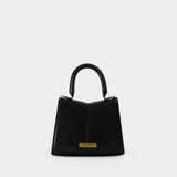 The Mini Top Handle Bag - Marc Jacobs - Leather - Black