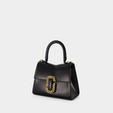 The Mini Top Handle Bag - Marc Jacobs - Leather - Black