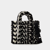 The Medium Tote - Marc Jacobs - Synthetic - Black/Ivory