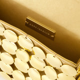 Button Flap S Crossbody - Paco Rabanne - Gold