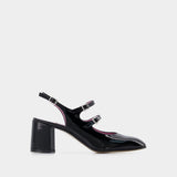 Banana Pumps - Carel - Black - Patent Leather