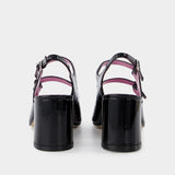Banana Pumps - Carel - Black - Patent Leather
