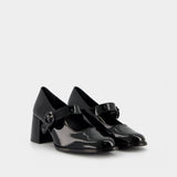 Caren Pumps - Carel - Black - Patent Leather