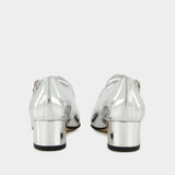 Kina Pumps - Carel - Leather - Silver