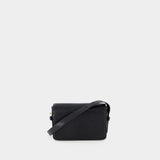 Zv Le Mini Hobo Bag - Zadig & Voltaire - Black - Croc Embossed Leather