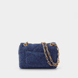 Nano Moon Hobo Bag - Vanessa Bruno - Indigo - Leather