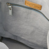 Shopping bag L - Vanessa Bruno - Linen - Aqua Blue