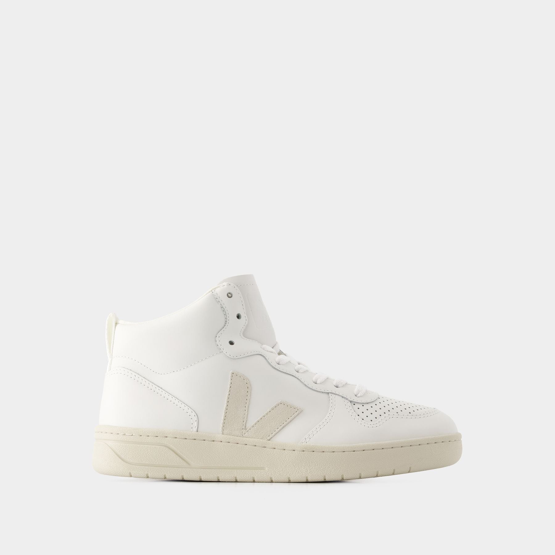 【関税込み】V-15 Sneakers - Veja - Leather - Natural White V-15 Sneakers - Veja - Leather - Natural White