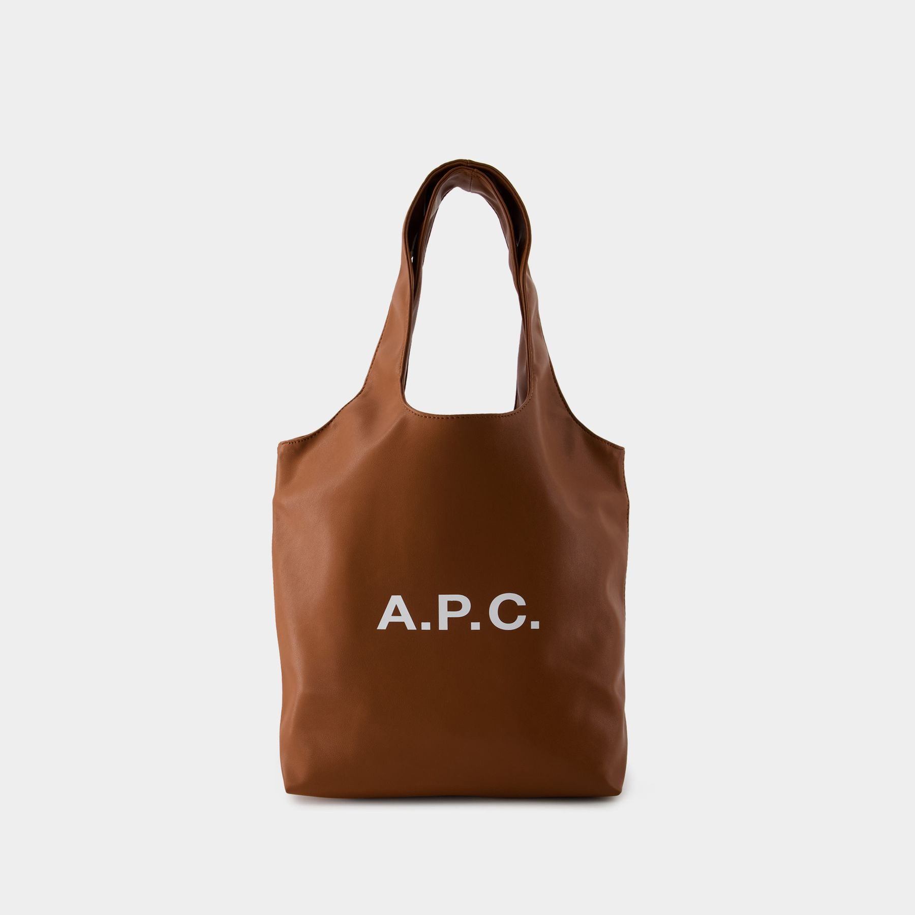 Ninon Small Tote Bag - A.P.C. - Synthetic - Hazelnut