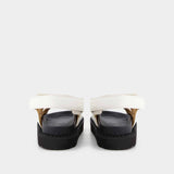 Madee-Gb Sandals - Isabel Marant - White - Leather