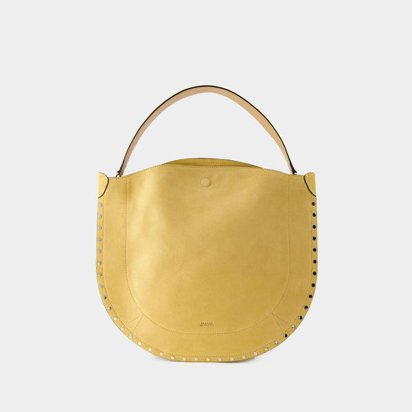 Oskan Hobo Bag - Isabel Marant - Leather - Yellow