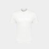 Classic Shell T-Shirt - Courrèges - White - Cotton