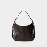 Frenchy Hobo Bag - Rouje - Leather - Black Turtle