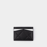 Card Holder - Alexander Mcqueen - Black/Ivory - Leather
