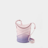 The Curve Hobo Bag - Alexander Mcqueen - Lilac/Pink - Leather