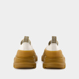 Tread Sneakers - Alexander McQueen - Leather - Beige