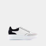 Oversized Sneakers - Alexander McQueen - Leather - Grey