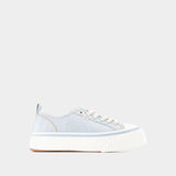 Low Top Ami 1980 Snk Sneakers - Ami Paris - Blue Javel - Canva