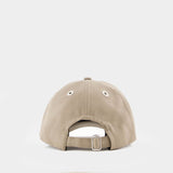 Red Adc Cap - AMI Paris - Cotton - Brown