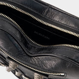 Cag Heart Mini Bag - Balenciaga - Leather - Black