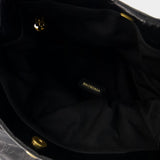 Monaco Hobo Bag S - Balenciaga - Leather - Black
