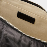 Medium Croissant Crossbody - Lemaire - Leather - Black