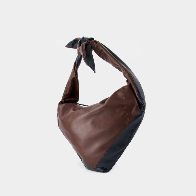 Bandana Bag - Lemaire - Leather - Roasted Pecan