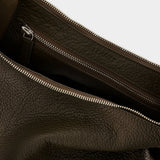 Hobo Belt Bag - Lemaire - Leather - Dark Tobacco