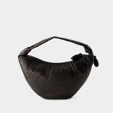 Fortune Croissant Bag - Lemaire - Leather - Dark Chocolate