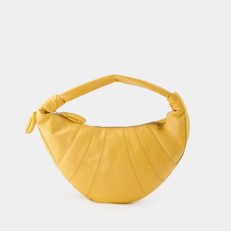 Fortune Croissant Bag - Lemaire - Leather - Yellow