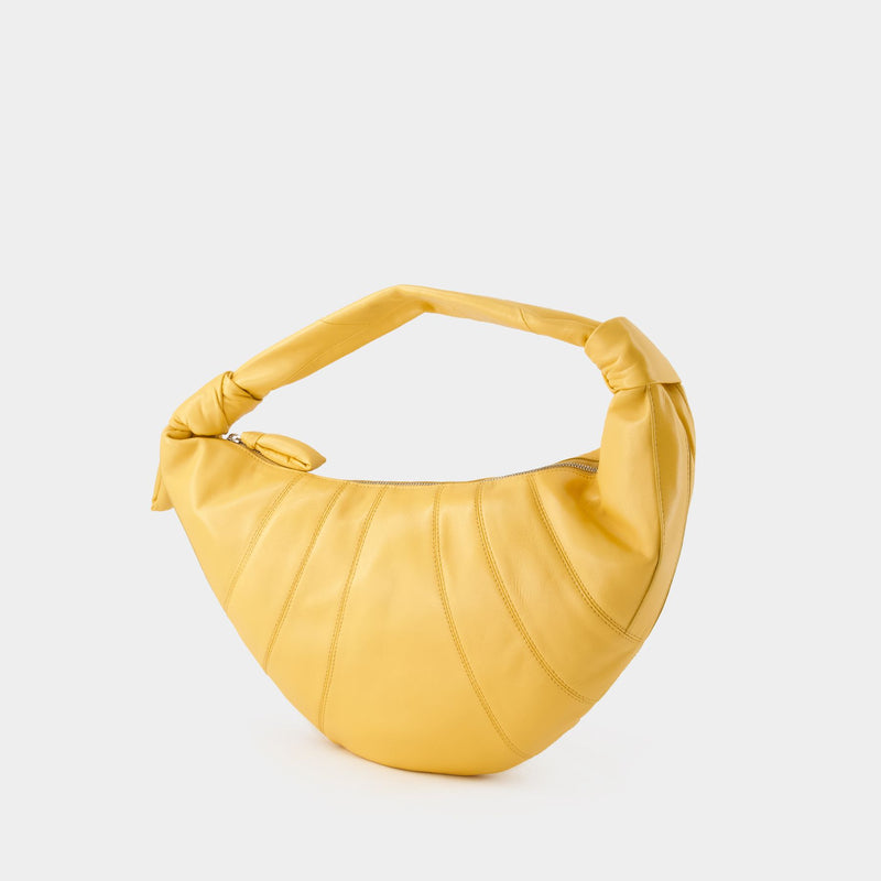 Fortune Croissant Bag - Lemaire - Leather - Yellow