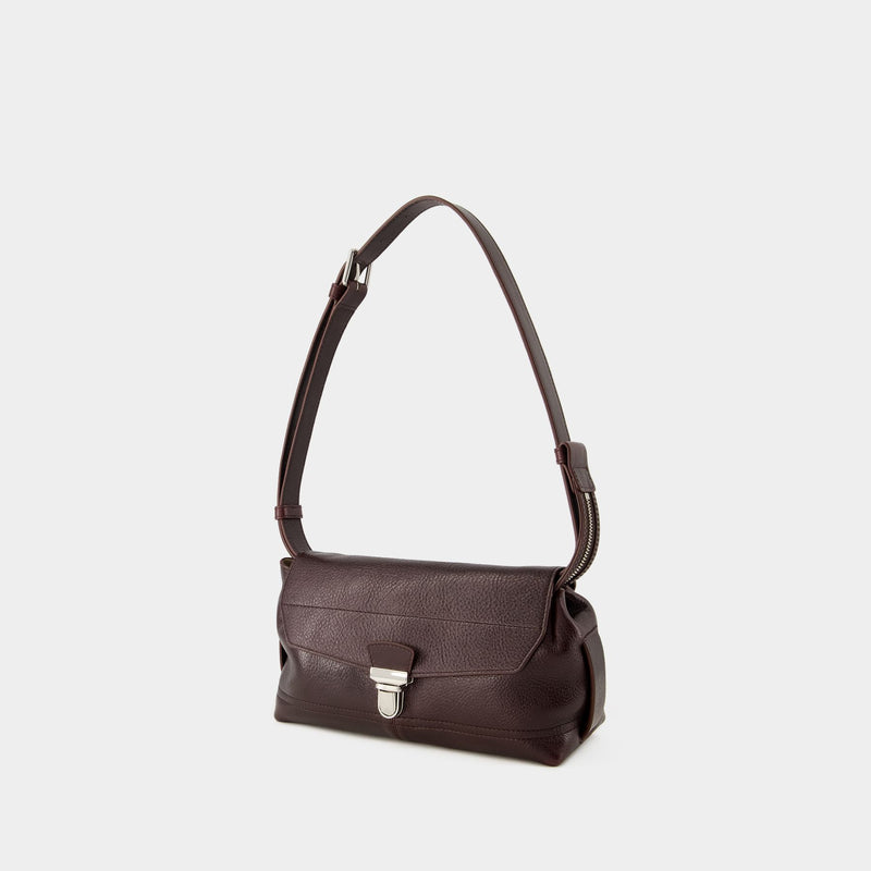 Small Gear Bag - Lemaire - Synthetic Leather - Dark Eggplant