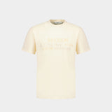 Paris T-Shirt - Maison Kitsuné - Cream - Cotton