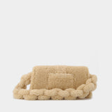 Le Bambidou bag in Beige Leather