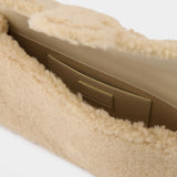 Le Bambidou bag in Beige Leather