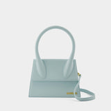 Le Grand Chiquito Bag - Jacquemus - Blue Pale - Leather