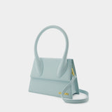 Le Grand Chiquito Bag - Jacquemus - Blue Pale - Leather