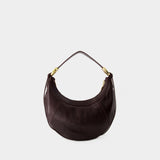 Soft Moon Crossbody - Marine Serre - Leather - Brown
